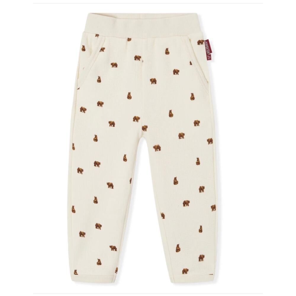 Milkbarn, Knitted Sweatpants Honey Bear, NWT, 2T-3T